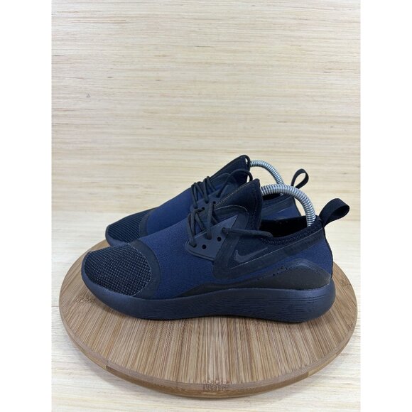 Nike Lunarcharge Essential Black Obsidian Athletic Shoes Womens Size 9 - Picture 1 of 8